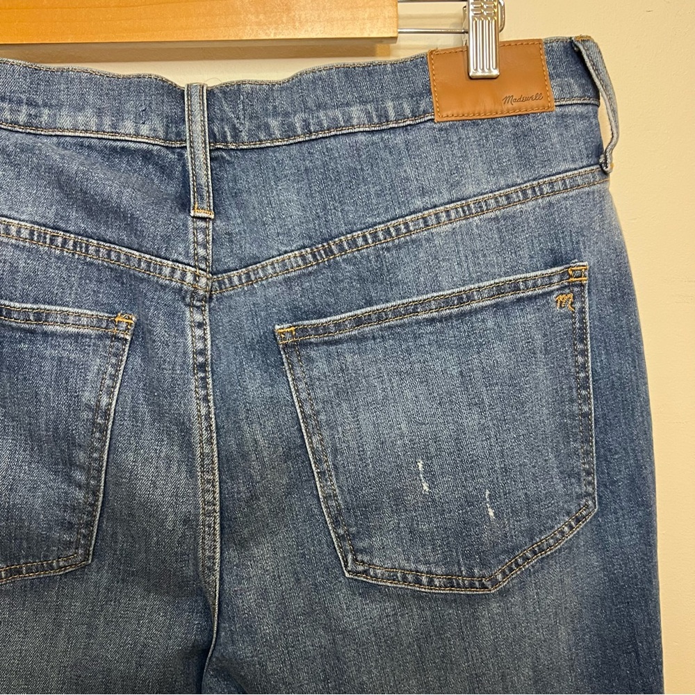 Women’s Madewell Blue Jeans Perfect Vintage Crop Jean Western Denim Classic - Picture 6 of 7